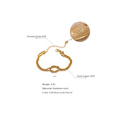 Zaylee Knotted Chain Bracelet – Unique & Dainty Statement Jewelry | Huna Jewelry
