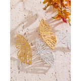 Cora Butterfly Stud Earrings – Bold, Hypoallergenic & Trendy | Huna Jewelry