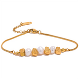 Angelica Freshwater Pearl Necklace – Elegant Vintage Beaded Jewelry | Huna Jewelry