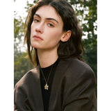 Marcella Natural Shell Flower Pendant Necklace – Elegant & Chic | Huna Jewelry