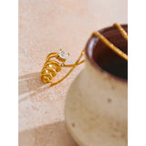 Delia Spiral Pendant Necklace – Dainty Zirconia Jewelry | Huna Jewelry