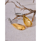 Hayden Aqua Drop Dangle Earrings – Bold & Elegant Statement Jewelry | Huna Jewelry
