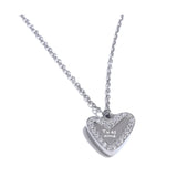 Greta Heart “Tu es aimé” Pendant Necklace – Elegant & Romantic Jewelry | Huna Jewelry
