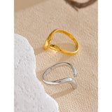Sadie Cuff Ring – Glossy Chic Adjustable Statement Jewelry | Huna Jewelry