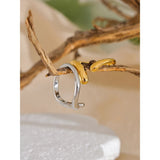 Sadie Cuff Ring – Glossy Chic Adjustable Statement Jewelry | Huna Jewelry
