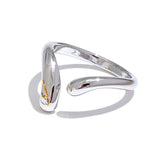 Sadie Cuff Ring – Glossy Chic Adjustable Statement Jewelry | Huna Jewelry