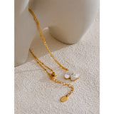 Heather Butterfly Pendant Necklace – Waterproof & Hypoallergenic | Huna Jewelry