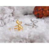 Sailor Heart Bypass Ring – Adjustable Waterproof Romantic Jewelry | Huna Jewelry
