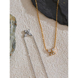 Savannah Butterfly Pendant Necklace – Dainty Cubic Zirconia Jewelry | Huna Jewelry