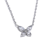 Savannah Butterfly Pendant Necklace – Dainty Cubic Zirconia Jewelry | Huna Jewelry