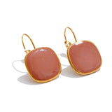 Isla Square Colored Earrings – Bold & Trendy Statement Jewelry | Huna Jewelry