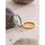 Estrella Thin Minimalist Ring – Rust-Proof Everyday Jewelry | Huna Jewelry