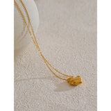 Maya Heart Pendant Necklace – Romantic Minimalist Jewelry Gift | Huna Jewelry