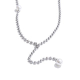 Agatha Pearl Beaded Y Necklace – Classic & Elegant Jewelry | Huna Jewelry