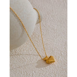 Maya Heart Pendant Necklace – Romantic Minimalist Jewelry Gift | Huna Jewelry