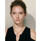 Millie Pearl & Heart Necklace – Simple & Classic Love Pendant | Huna Jewelry