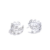 Della Leaves Cuff Earrings – Non-Pierced & Hypoallergenic Jewelry | Huna Jewelry