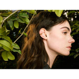 Della Leaves Cuff Earrings – Non-Pierced & Hypoallergenic Jewelry | Huna Jewelry