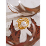 Helen Pearl Ring – Stylish & Elegant Classic Jewelry | Huna Jewelry