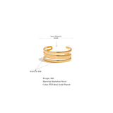 Zora Gold Cuff Bracelet – Bold Wide Statement Bangle Jewelry | Huna Jewelry