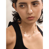 Hosanna Pearl Flowers Necklace – Elegant & Timeless Jewelry | Huna Jewelry