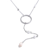 Jovie Pearl Beaded Y Necklace – Elegant & Timeless Jewelry | Huna Jewelry