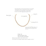 Fatima Pearl Beaded Necklace – Classic & Elegant Everyday Jewelry | Huna Jewelry