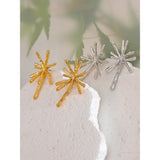 Fleur Firework Stud Earrings – Dazzling & Unique Piece | Huna Jewelry