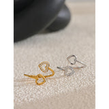 Adjustable Lucky Love Double Open Heart Ring – Timeless Elegance | Huna Jewelry