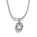 Celia Moonlight Stone Pendant Necklace – Elegant & Timeless Jewelry | Huna Jewelry