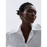 Dinah Geometric Stud Earrings – Modern & Chic Jewelry | Huna Jewelry