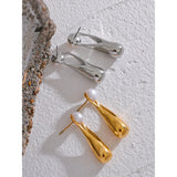 Morwenna Natural Pearl Earrings – Modern & Classic Hypoallergenic Jewelry | Huna Jewelry