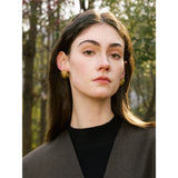 Bowie Sun Stud Earrings – Waterproof & Stylish Design | Huna Jewelry