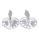 Jesse Leaf Drop Earrings – Hypoallergenic & Waterproof Jewelry | Huna Jewelry