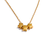 Iris Star Pendant Necklace – Everyday Chic & Waterproof Jewelry | Huna Jewelry