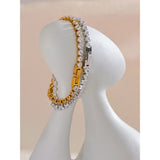 Persephone Classic Tennis Bracelet – Elegant & Timeless Design | Huna Jewelry