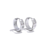 Stella Zirconia Star Hoop Earrings - Elegant & Allergy-Free | Huna Jewelry