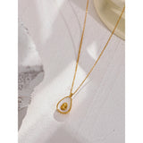 Pandora Avocado Pendant Necklace – Cute & Trendy Jewelry Gift | Huna Jewelry
