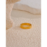 Harper Sol Glow Ring – Minimalist & Water-Resistant Jewelry | Huna Jewelry