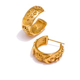 Mari Sun & Moon Gold Earrings – Celestial Jewelry | Huna Jewelry