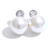 Brielle Pearl Earrings – Classic, Elegant & Timeless Jewelry | Huna Jewelry