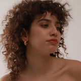 Mari Sun & Moon Gold Earrings – Celestial Jewelry | Huna Jewelry