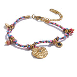 Lavinia Braided Rope Bracelet – Colorful & Stylish Jewelry | Huna Jewelry