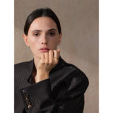 Aubrey Thin Textured Ring – Minimalist & Elegant Everyday Jewelry | Huna Jewelry