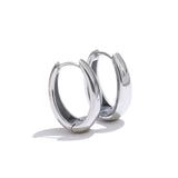 Constance U-Shape Hoop Earrings – Polished, Waterproof & Chic | Huna Jewelry