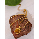 Blair Tiger Stone Pendant – Elegant & Sophisticated Necklace | Huna Jewelry