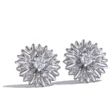 Kai Daisy Stud Earrings – Waterproof Floral Jewelry with Sparkle | Huna Jewelry