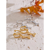 Elora Mermaid Tail Cuff Earring – Non-Pierced, Unique & Stylish | Huna Jewelry