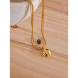 Belinda Layered Necklace – Trendy Chic Pendant Jewelry | Huna Jewelry
