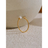 Gwendolyn Pearl Ring – Simple, Dainty & Elegant Jewelry | Huna Jewelry